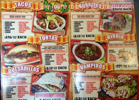 ricos tacos el tio photos|el tio tacos menu.